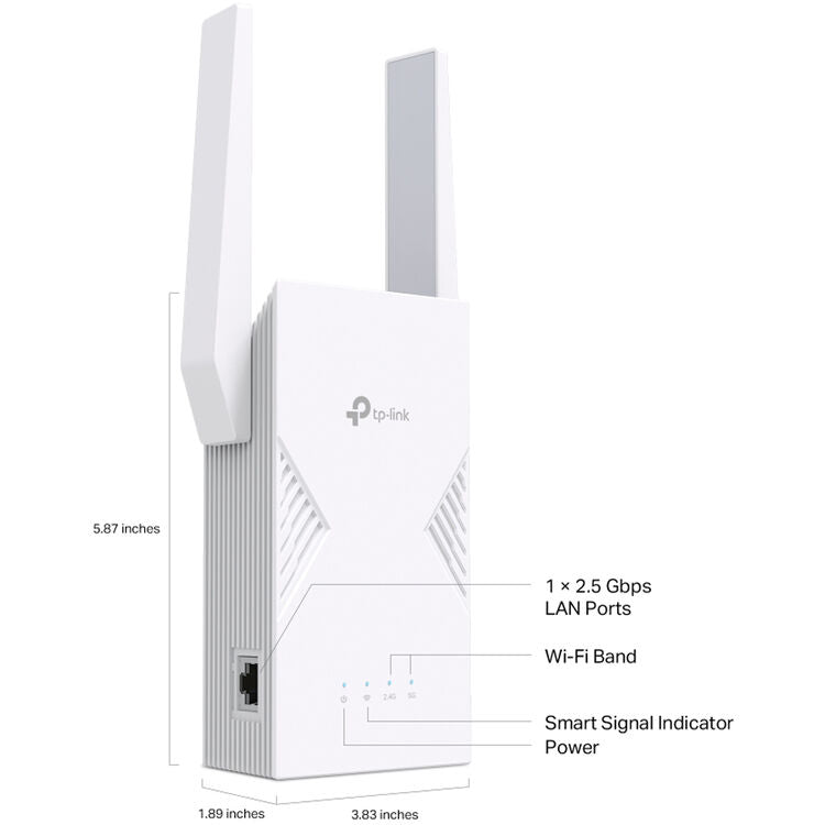 TP-Link RE223BE BE3200 Wireless Dual-Band Wi-Fi 7 Range Extender