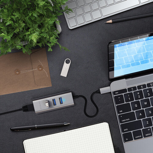 Satechi USB Type-C 2-in-1 Hub with Ethernet