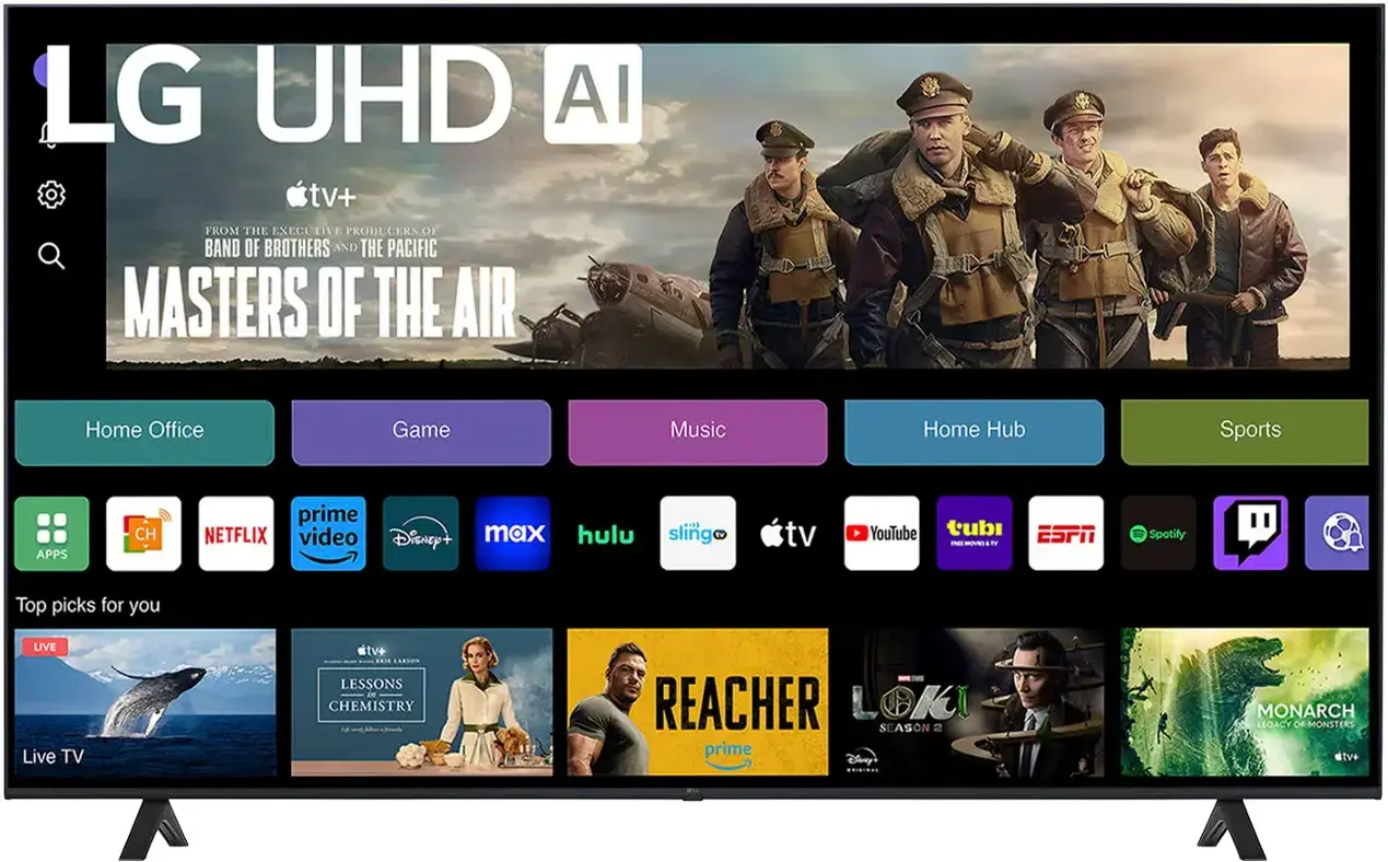 LG UT70 Series 55" 4K HDR Smart webOS LED TV (2024)