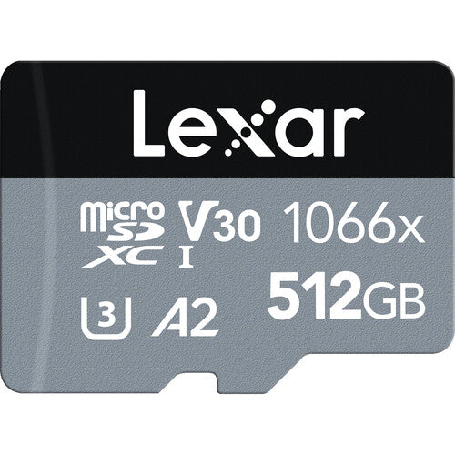 Lexar Professional SILVER Series 1066x microSDXC™ UHS-I Card