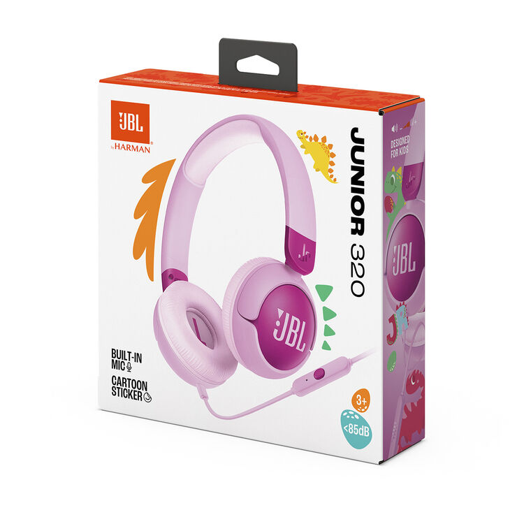 JBL Junior 320 Kid Safe On-Ear Wired Headphones