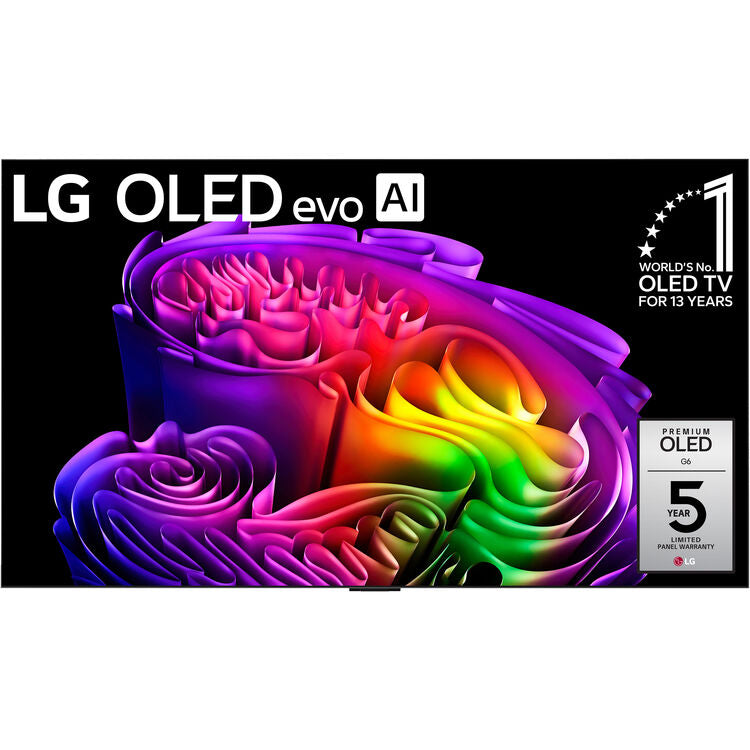 LG 55" 4K HDR Smart OLED evo AI G6 TV