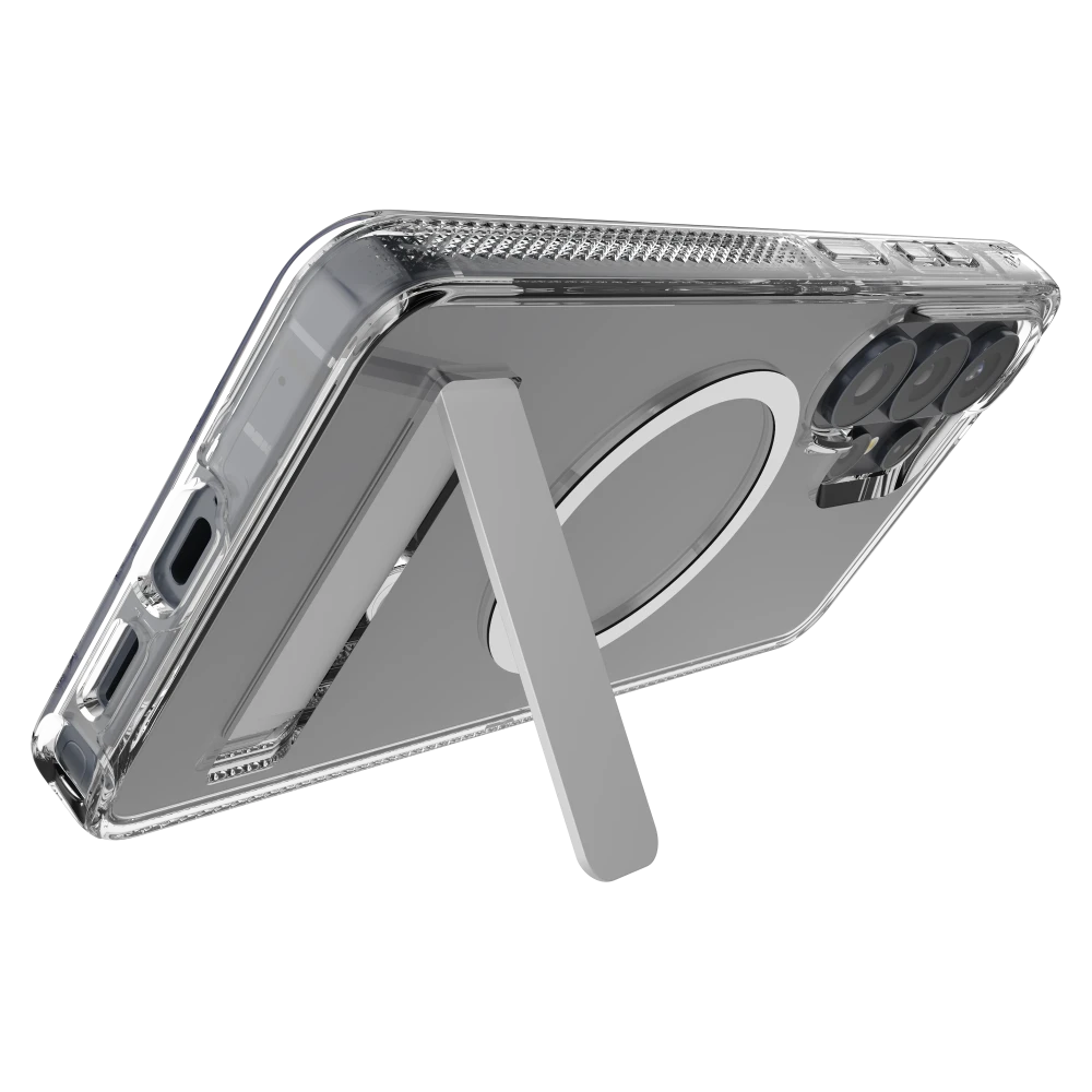 ZAGG - Crystal Palace Snap Case with Kickstand for Samsung Galaxy S26 Ultra - Clear