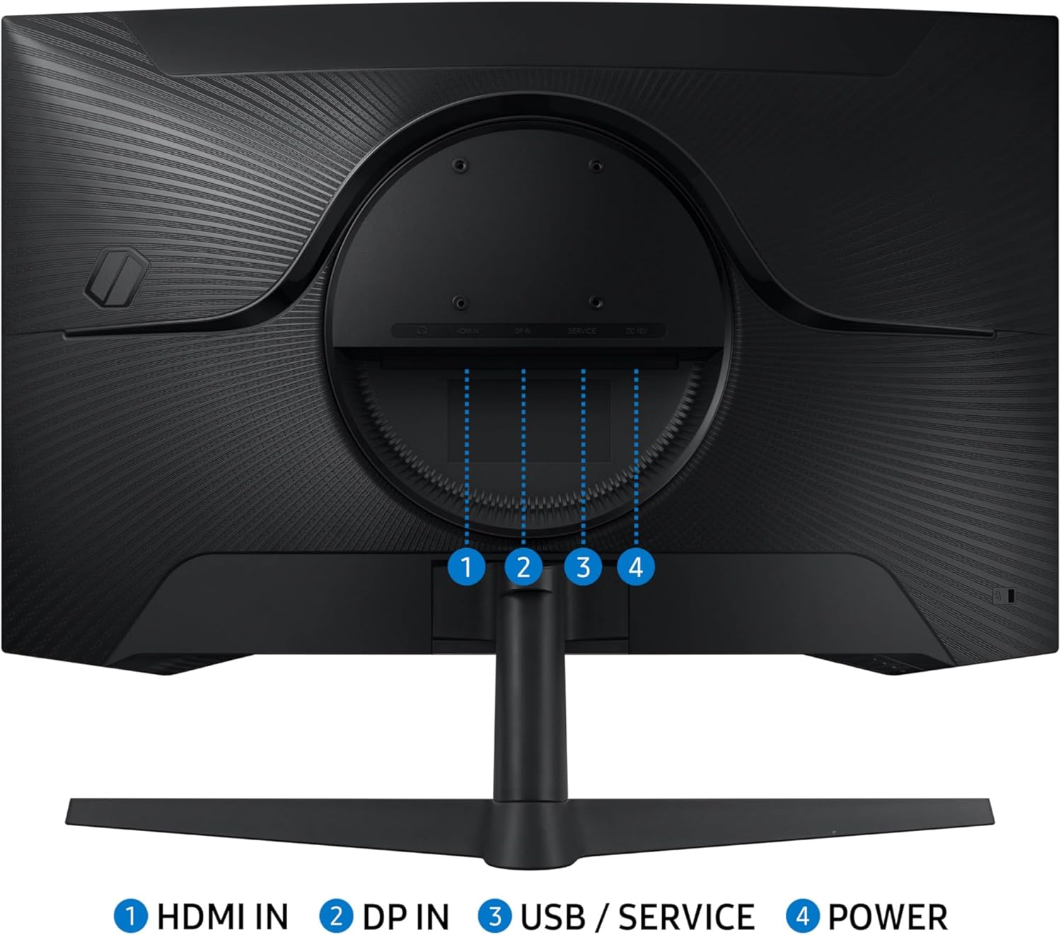 Samsung 32-Inch Odyssey G5 QHD Gaming Monitor with 1000R Curved Screen