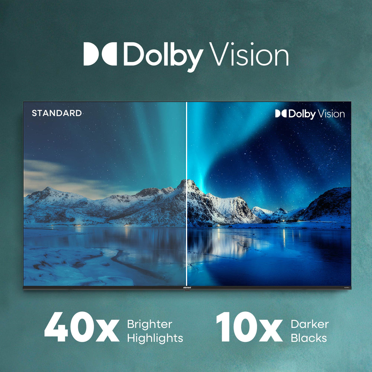 Element 43” 4K UHD HDR Frameless Xumo TV