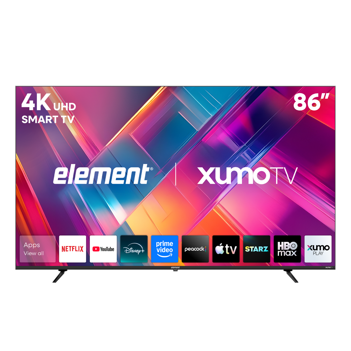 Element 86” 4K UHD HDR Frameless Xumo TV