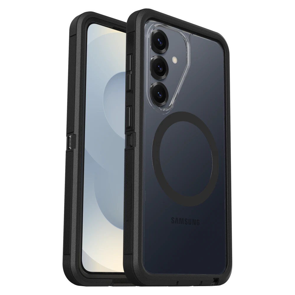 OtterBox - Defender Pro XT Clear Magnetic Case for Samsung Galaxy S26 - Dark Side