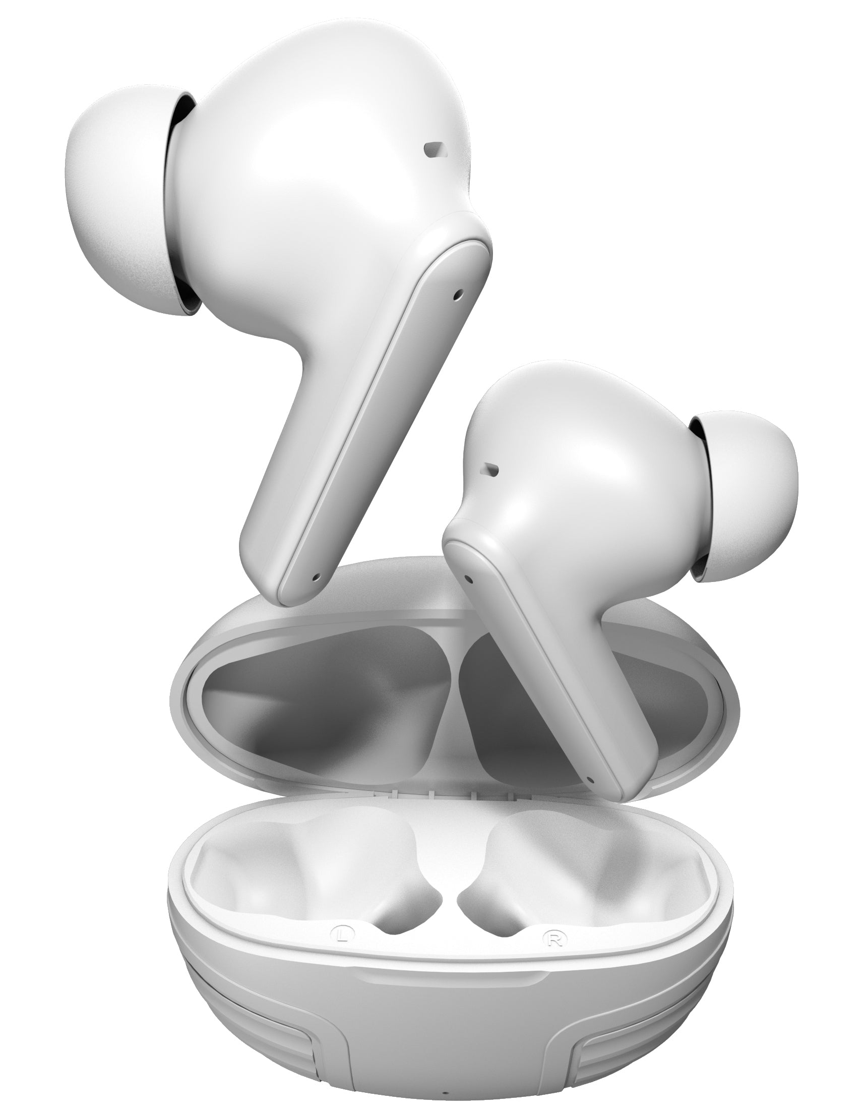 Coby CETW631 Noise Cancelling True Wireless Earbuds with Charging Case