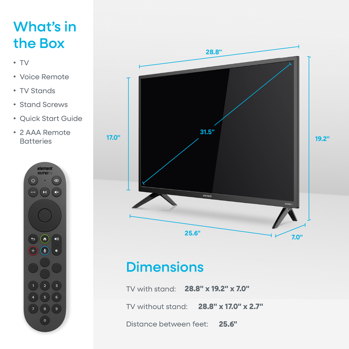Element 32″ 720P HD Xumo TV