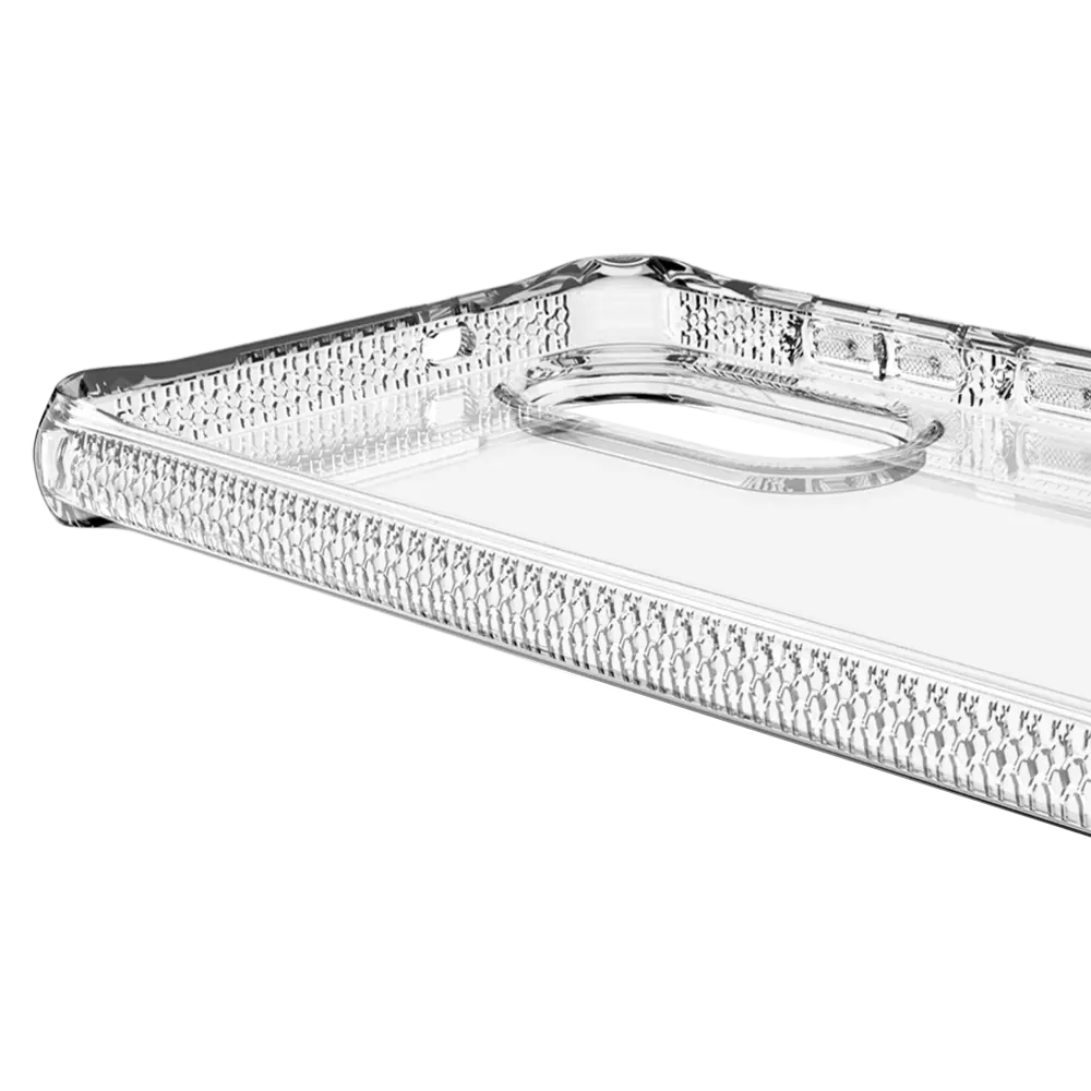 ITSKINS - Spectrum_R Clear Case for Samsung Galaxy S25 Edge  (Transparent)
