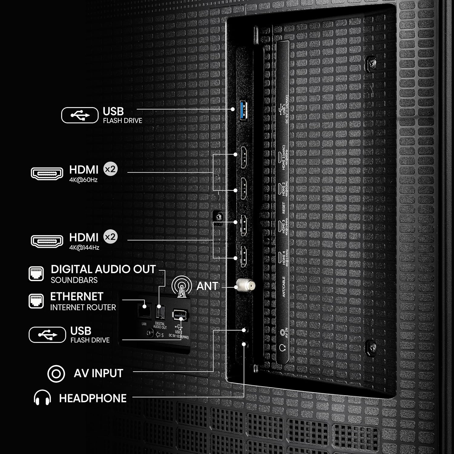 Hisense 75” QD7 Series Mini-LED 4K UHD Smart Fire TV