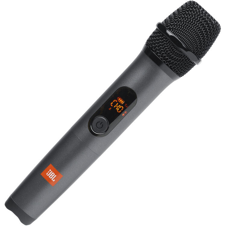 JBL PartyBox On-The-Go Essential High Power Portable Party Speaker with Built-In Lights and Wireless Mic