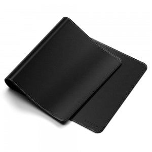 Satechi - Vegan-Leather Premium Desk Mat - Black