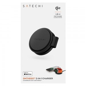 Satechi - 15W OntheGo 2-in-1 Qi2 Wireless Charger