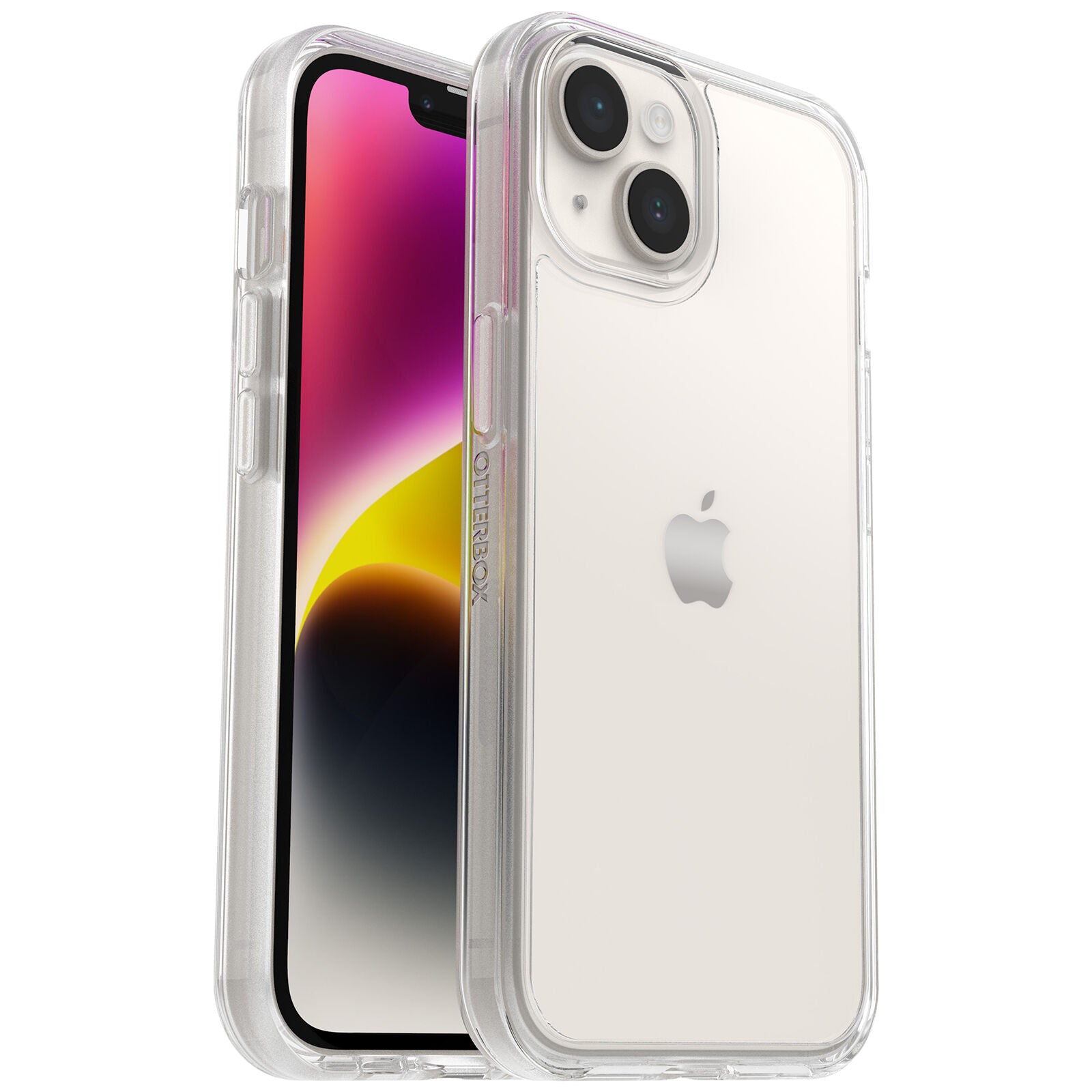 OtterBox Symmetry Series Case for Apple iPhone 15 (Clear)
