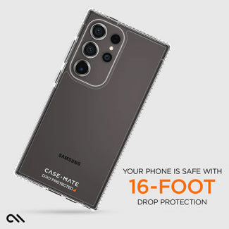 Case-Mate Ultra Tough D30 Case for Samsung Galaxy S24 Ultra (Clear)