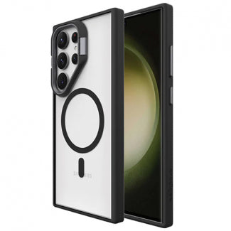 Prodigee Kick It Case with MagSafe for Galaxy S24 Ultra (Clear/Black)