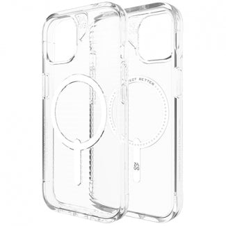 Gear4 Luxe Snap Case with MagSafe for Apple iPhone 15 Plus (Clear)