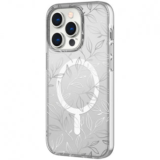 Nimbus9 Stratus Case with MagSafe for Apple iPhone 15 Pro (Leaves)