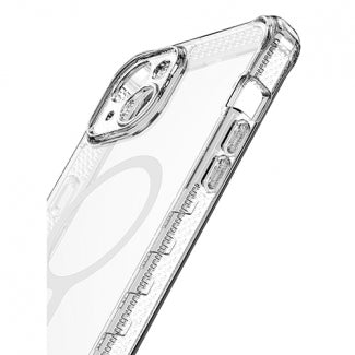 ItSkins Supreme Clear Case with MagSafe for Apple iPhone 15 Plus