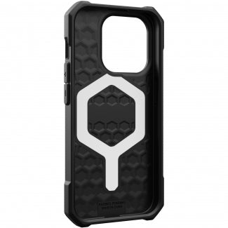 Urban Armor Gear Essential Armor Case with MagSafe for iPhone 15 Pro Max (Black)