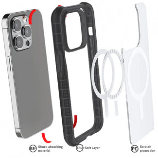 Ghostek Covert Case with MagSafe for Apple iPhone 14 Pro Max (Smoke)