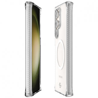 ItSkins Hybrid Clear Case with MagSafe for Samsung Galaxy S24 Ultra