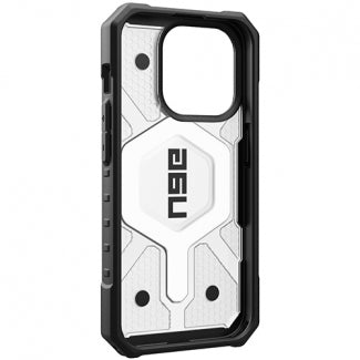 Urban Armor Gear Pathfinder Case with MagSafe for Apple iPhone 15 Pro (Ice)