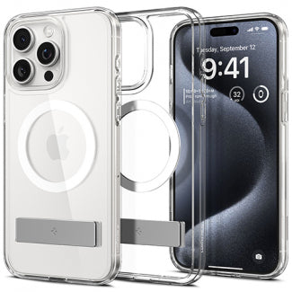 Spigen Slim Armor Essential S Magfit Case with Magsafe for Apple iPhone 15 (Crystal Clear)