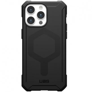 Urban Armor Gear Essential Armor Case with MagSafe for iPhone 15 Pro Max (Black)