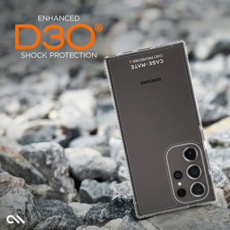 Case-Mate Ultra Tough D30 Case for Samsung Galaxy S24 Ultra (Clear)
