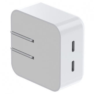 TekYa 35W Power Delivery Dual USB Type C AC Travel Charger Head
