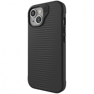 Gear4 Luxe Snap Case with MagSafe for Apple iPhone 15 (Black)