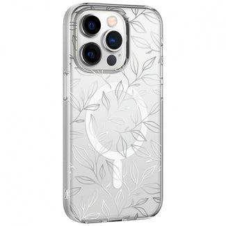Nimbus9 Stratus Case with MagSafe for Apple iPhone 15 Pro (Leaves)