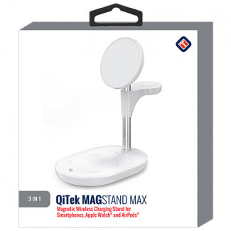Tekya 3 In 1 Qitek Magstand Max Magsafe Wireless Charger