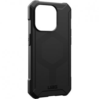 Urban Armor Gear Essential Armor Case with MagSafe for iPhone 15 Pro Max (Black)