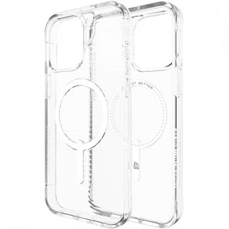 Gear4 Luxe Snap Case with MagSafe for Apple iPhone 15 Pro (Clear)
