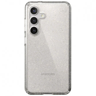 Speck Perfect Clear Case for Samsung Galaxy S24 Plus (Clear/Gold)
