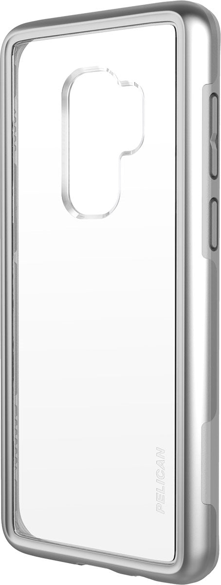 Pelican Adventurer Case for Galaxy S9+ (Clear/Silver)
