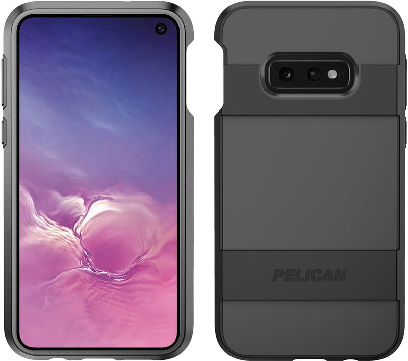 Pelican Voyager Case with Holster for Galaxy S10e (Black)