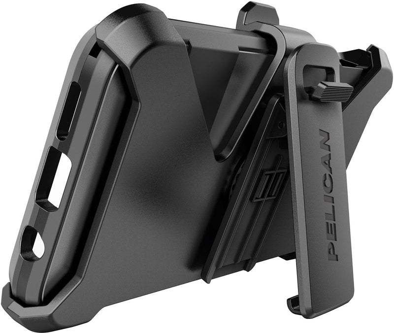 Pelican Voyager Case with Holster for Galaxy S10e (Black)