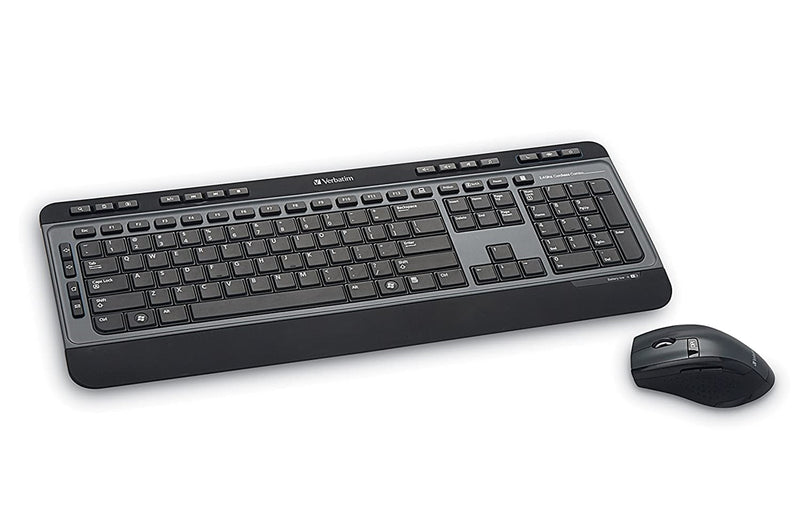 Verbatim Wireless Multimedia Keyboard & 6-Button Mouse Combo