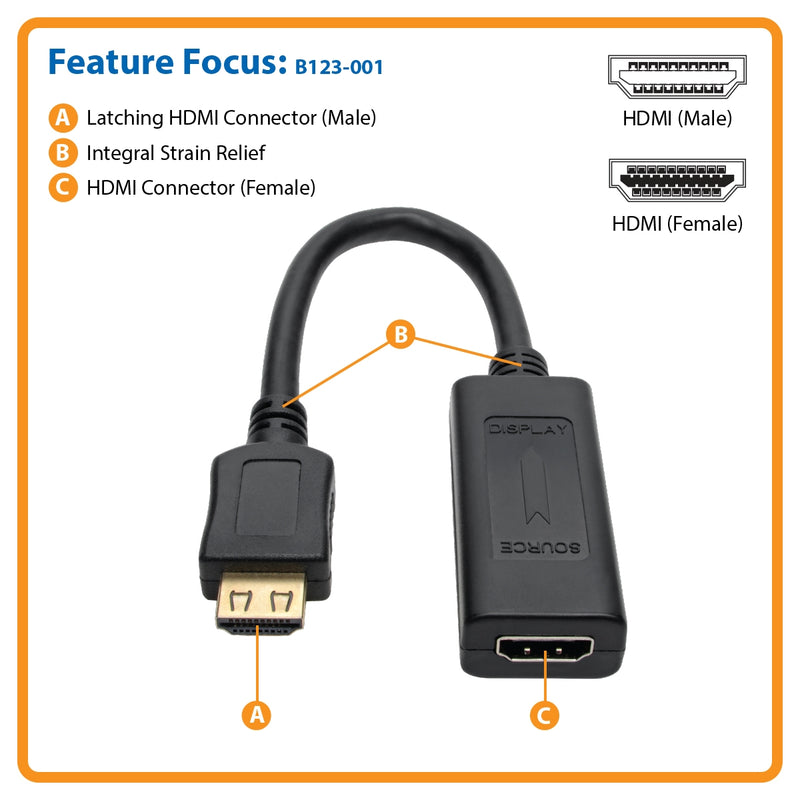 Tripp Lite HDMI Extender Equalizer, Active Repeater for Video and Audio