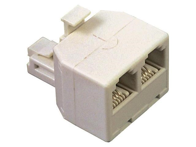 RCA Phone Duplex Modular Jack (Beige)