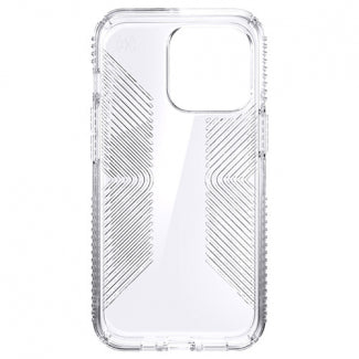 Speck Presidio Perfect-Clear Grip Case for iPhone 13 Pro Max (Clear)