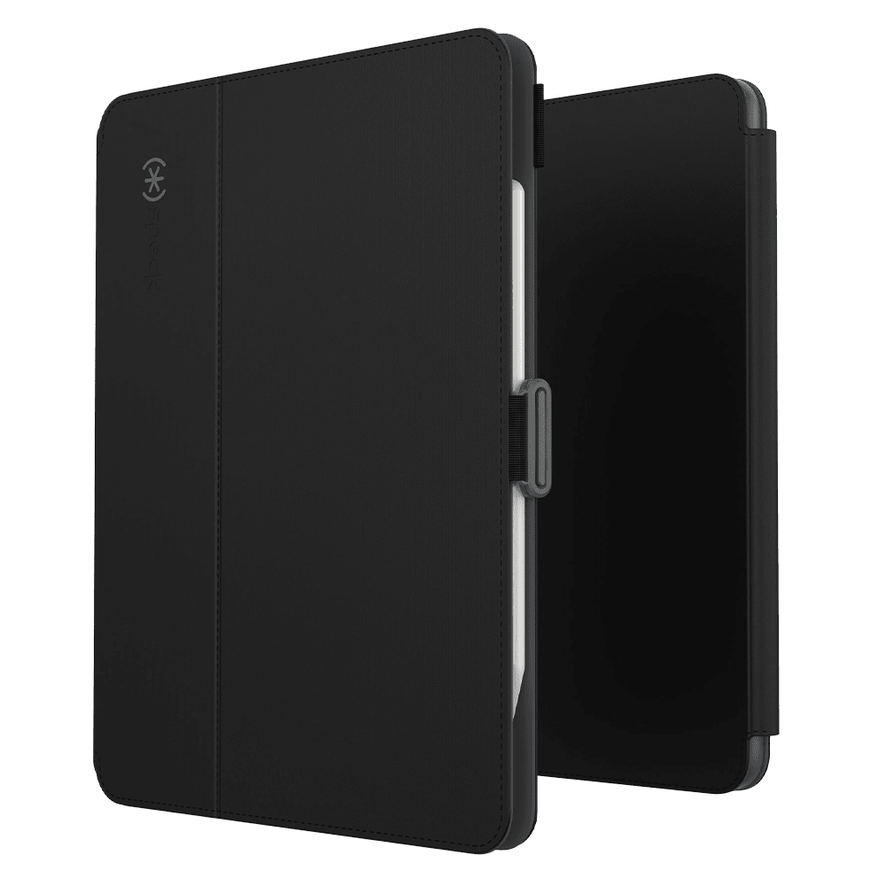 Speck Stylefolio Case for Apple iPad Pro 11 (2021 / 2020 / 2018) / Air 10.9 / Air 2022 - Black and Slate Grey