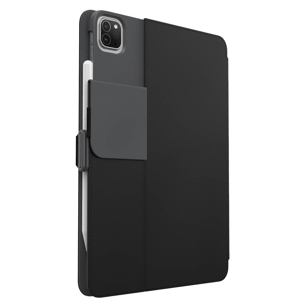 Speck Stylefolio Case for Apple iPad Pro 11 (2021 / 2020 / 2018) / Air 10.9 / Air 2022 - Black and Slate Grey