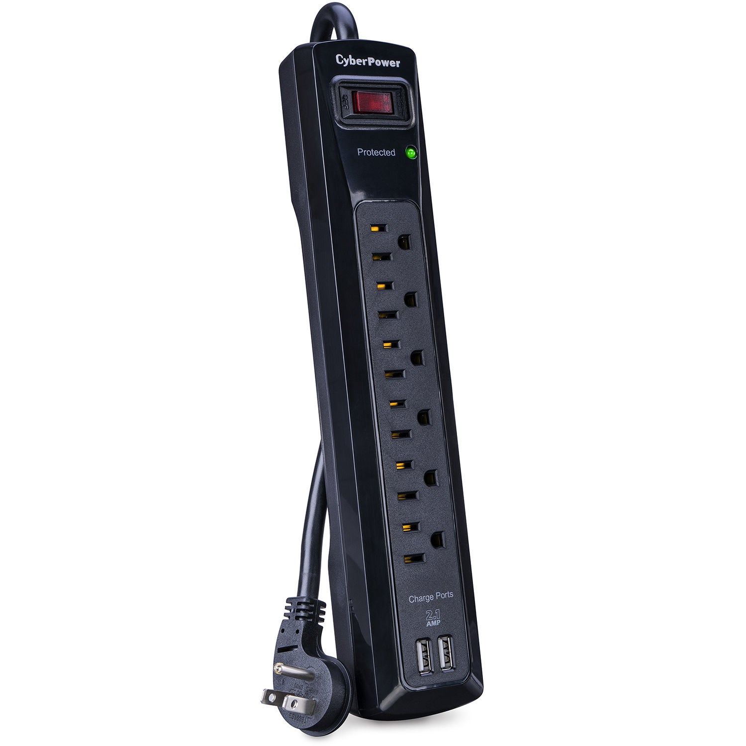 CyberPower Pro Series 8-Outlet and Dual USB 2.4A Surge Protector