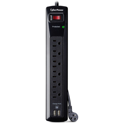 CyberPower Pro Series 8-Outlet and Dual USB 2.4A Surge Protector