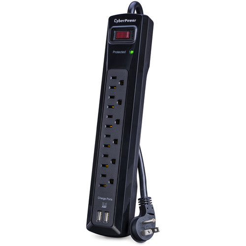 CyberPower Pro Series 8-Outlet and Dual USB 2.4A Surge Protector